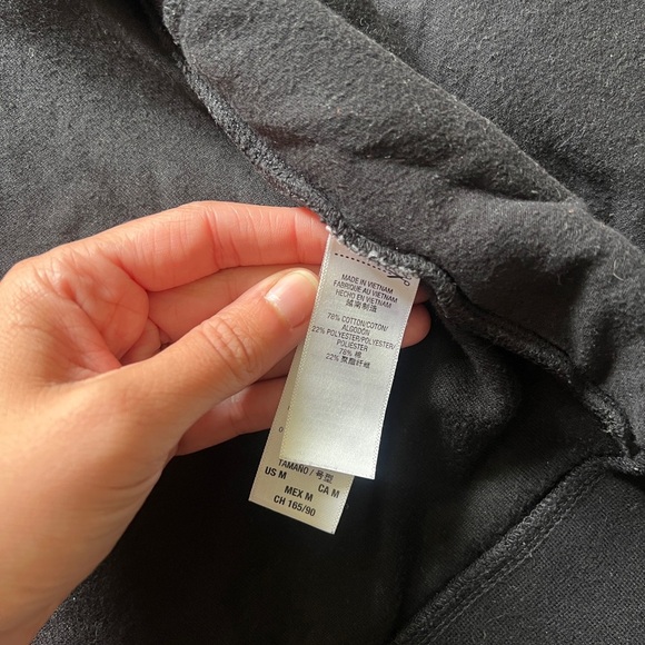 Y2K Juicy Couture Black Velour Zip Up Hooded Sweatshirt Women Size M (Fits XS/S) - Picture 6 of 13